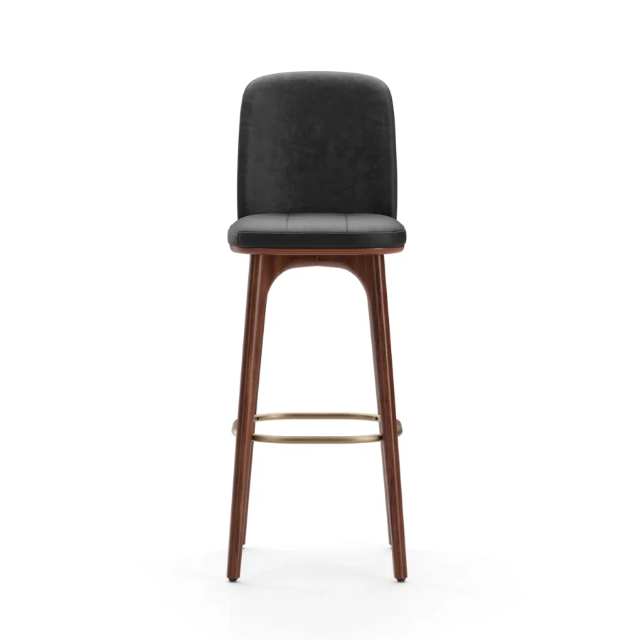 Stellar Works Utility Bar Stool With Backrest #8
