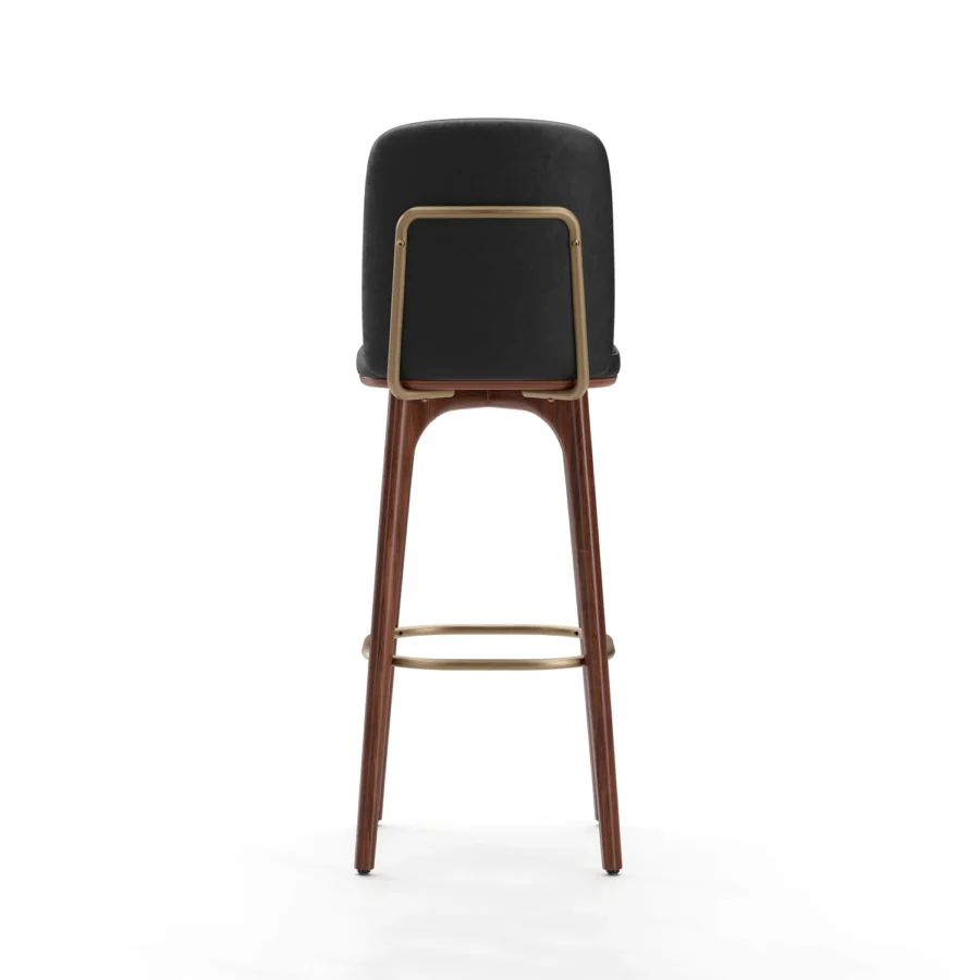 Stellar Works Utility Bar Stool With Backrest #9