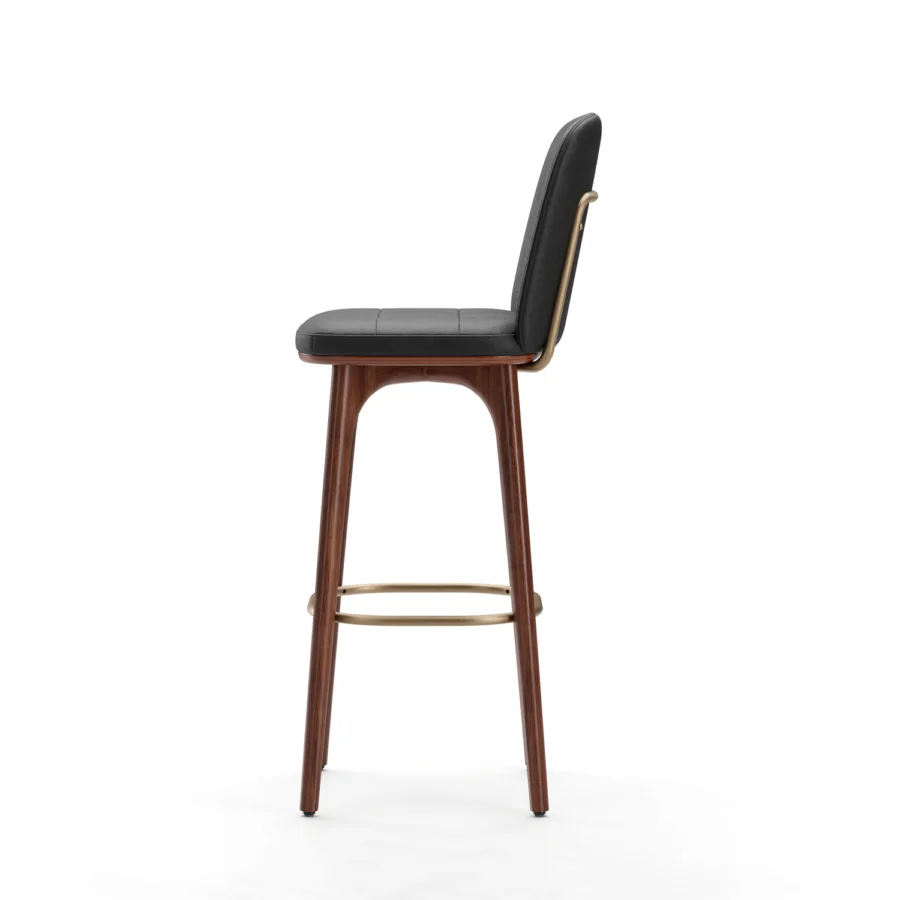 Stellar Works Utility Bar Stool With Backrest #10