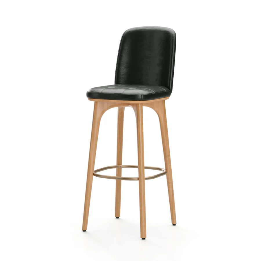 Stellar Works Utility Bar Stool With Backrest #14