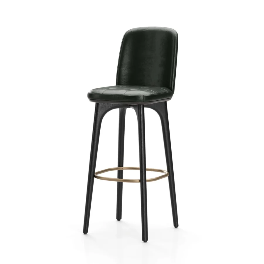 Stellar Works Utility Bar Stool With Backrest #22