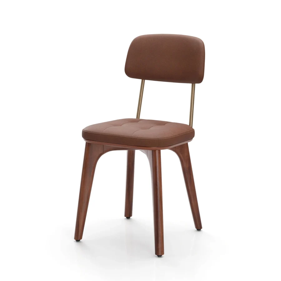 Stellar Works Utility Half Back Chair #7