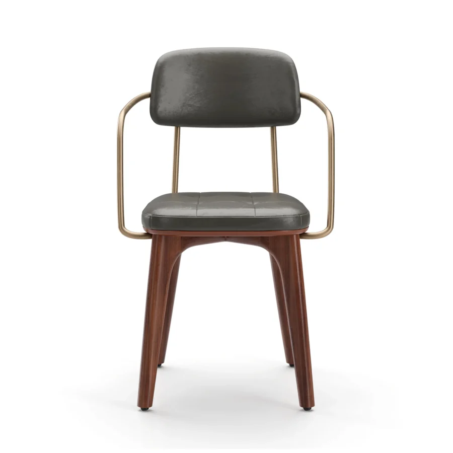 Stellar Works Utility Half Back Armchair #4
