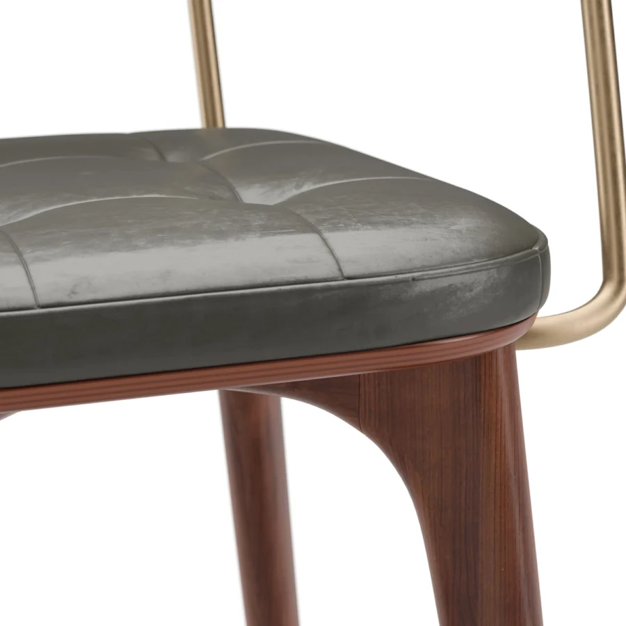 Stellar Works Utility Half Back Armchair #7