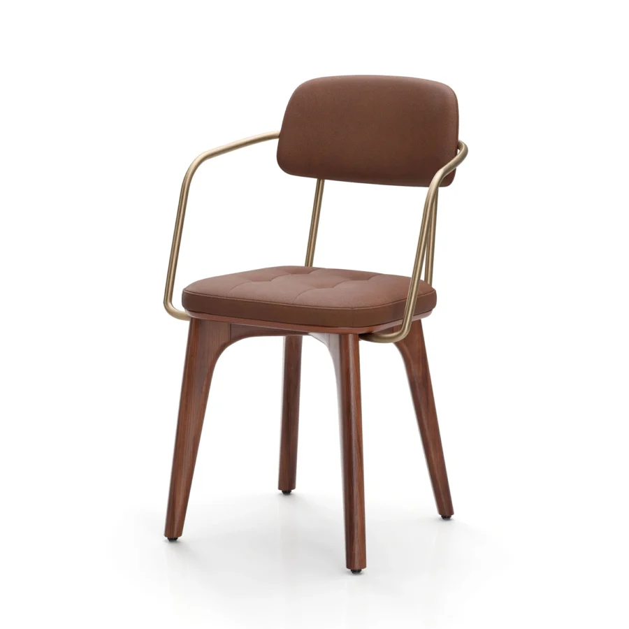 Stellar Works Utility Half Back Armchair #9