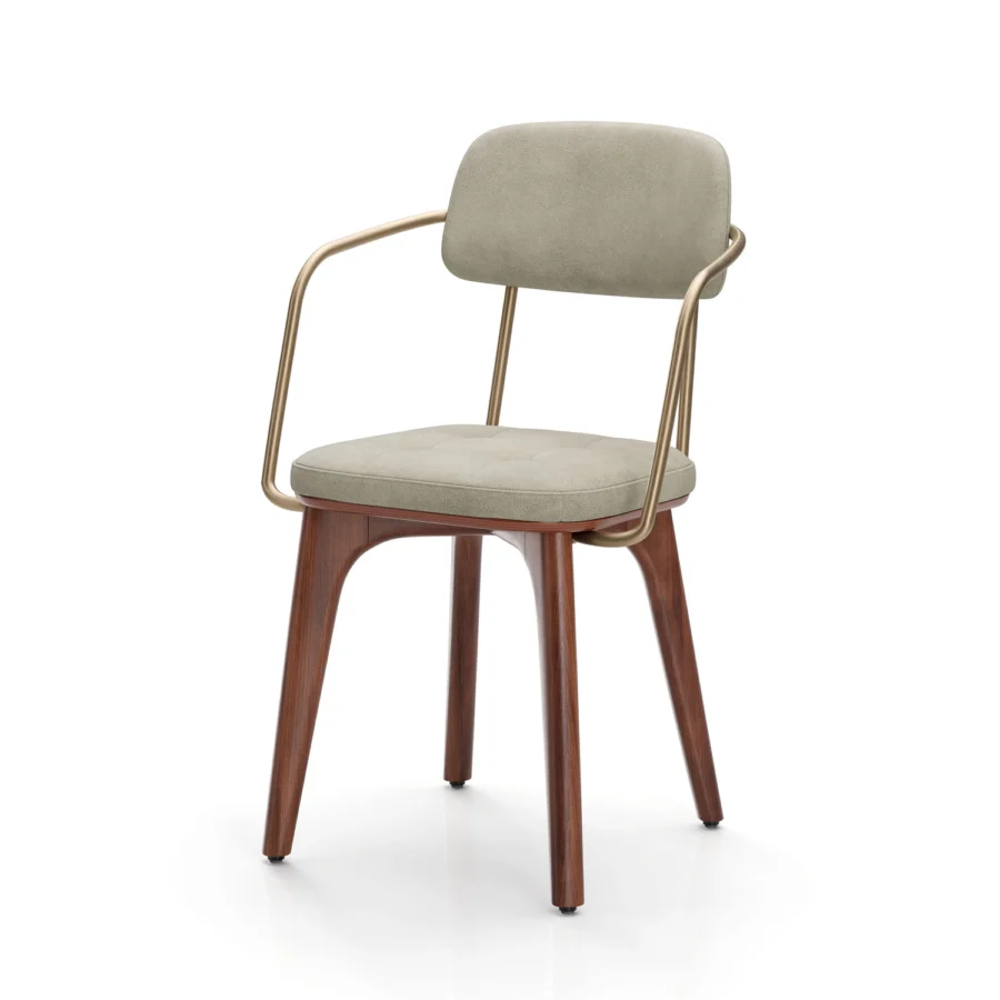 Stellar Works Utility Half Back Armchair #11