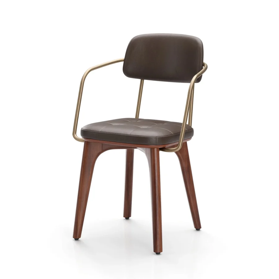 Stellar Works Utility Half Back Armchair #12