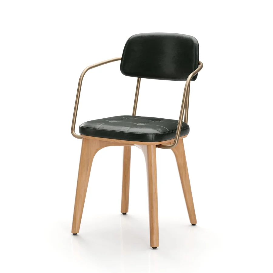 Stellar Works Utility Half Back Armchair #2