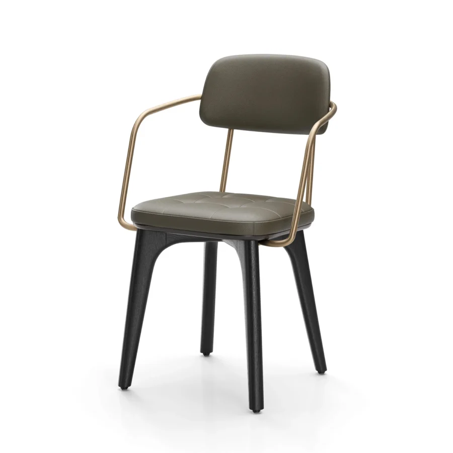 Stellar Works Utility Half Back Armchair #27