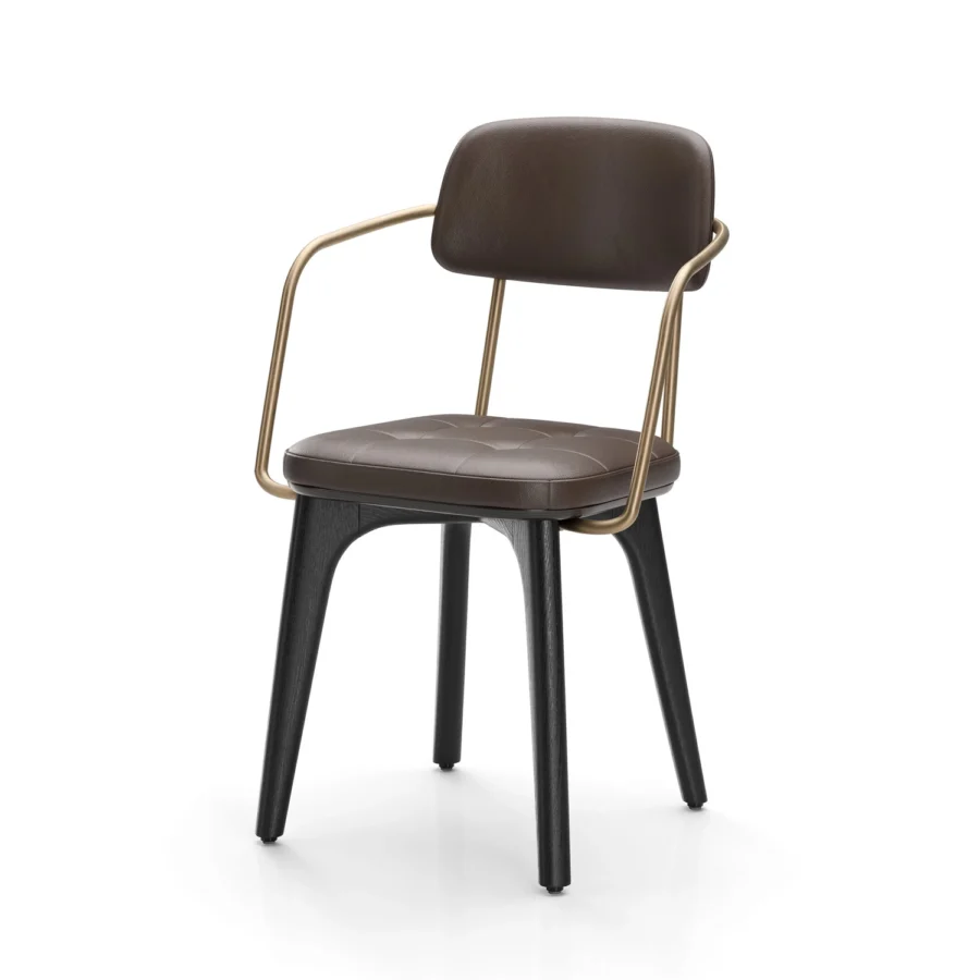 Stellar Works Utility Half Back Armchair #29
