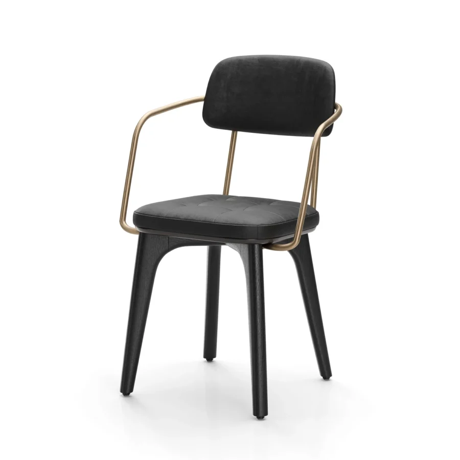 Stellar Works Utility Half Back Armchair #30