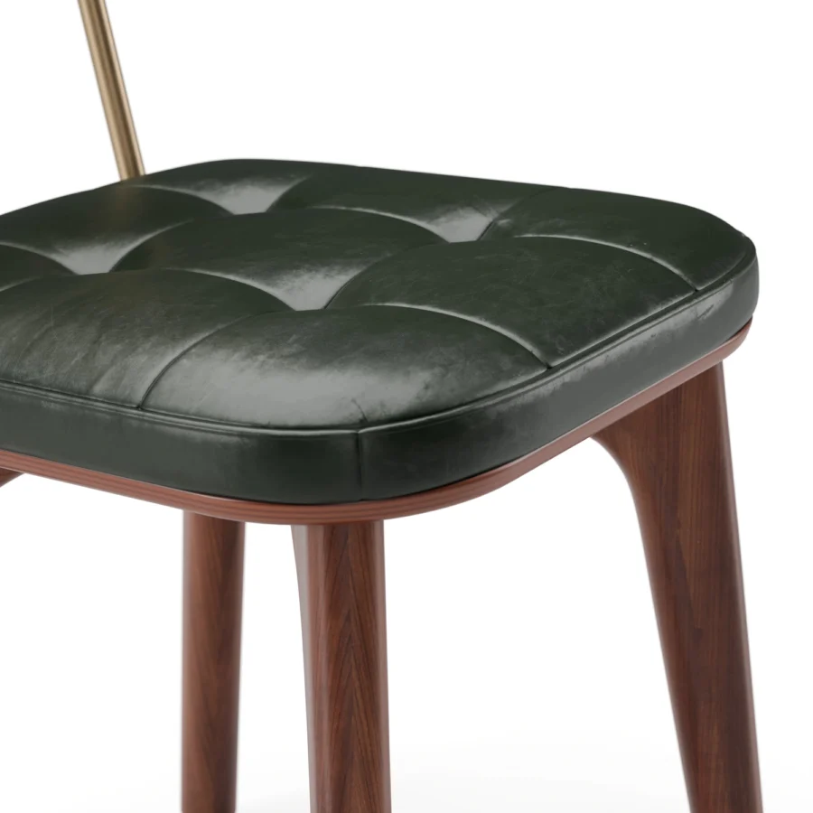 Stellar Works Utility Half Back Wood Chair #6