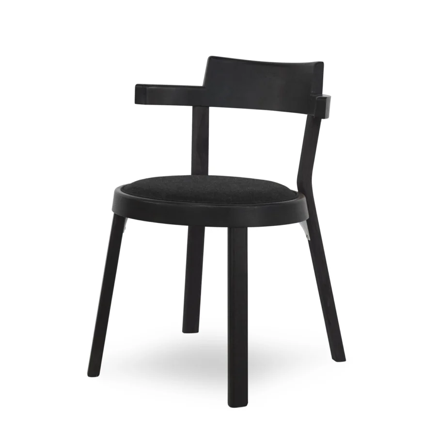 Stellar Works Pagoda Fabric Seat Armchair #1