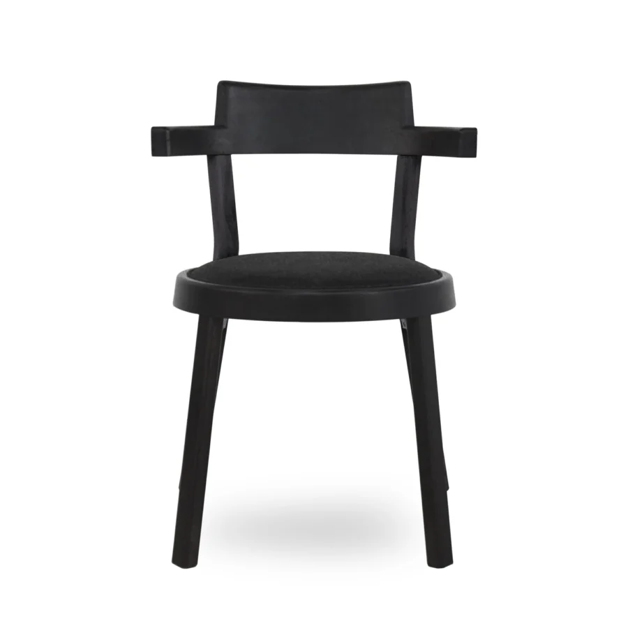 Stellar Works Pagoda Fabric Seat Armchair #2