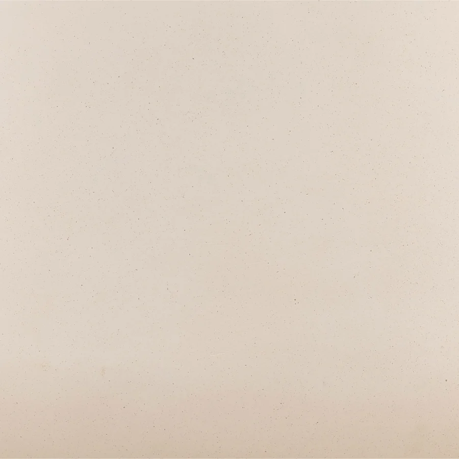 Pot by Dovetail in white fiber cement with matte finish, featuring a neutral cream surface and granular texture