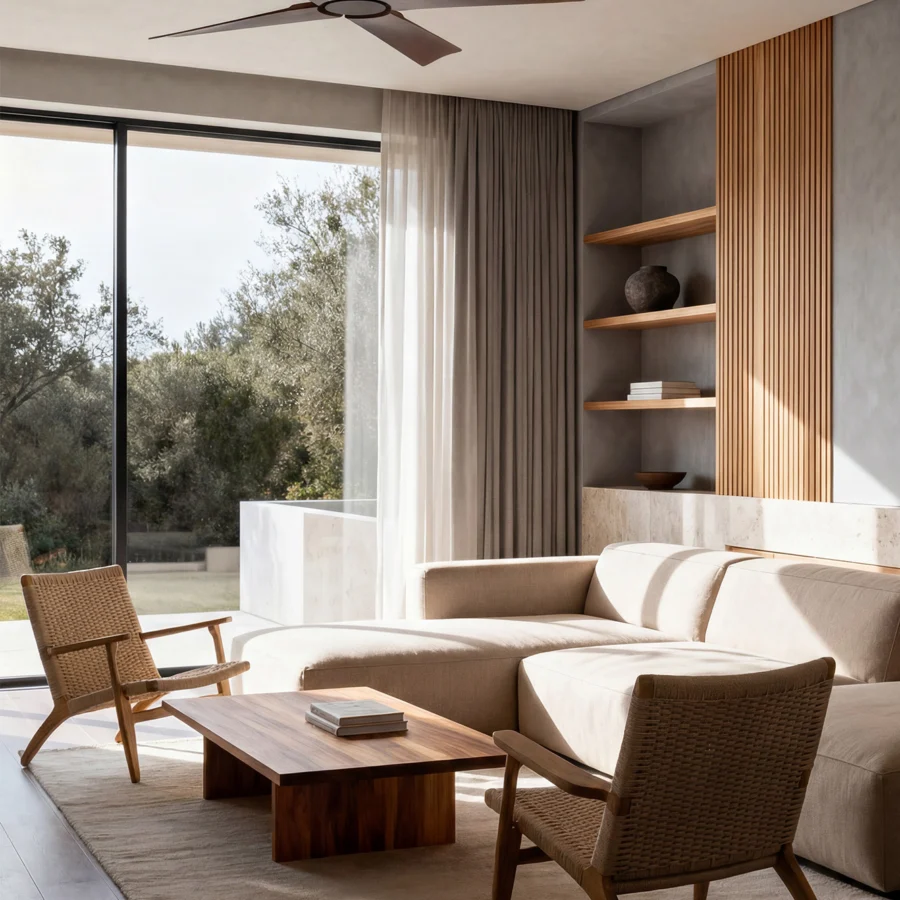 Faro Barcelona Winche Ceiling Fan #9