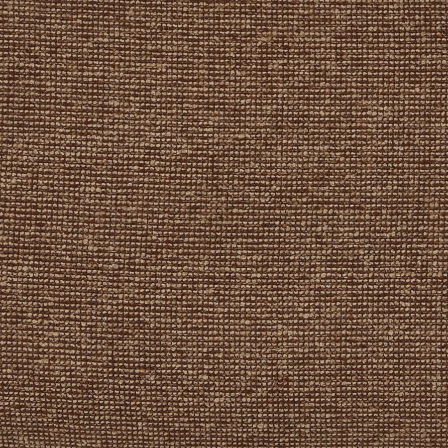 Chair by Dovetail in brown polyester fabric with matte weave and interlocking pattern