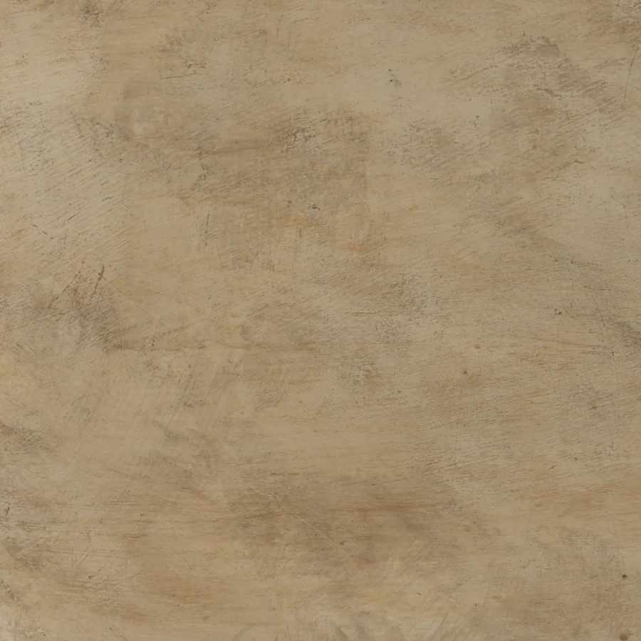 Lounge chair by Dovetail Sava in stone construction with matte finish, weathered surface texture and natural imperfections