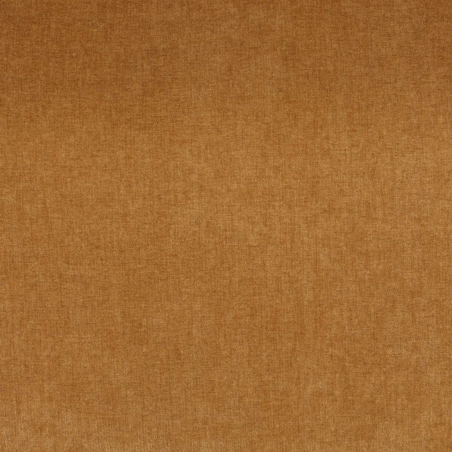 Sofa by Dovetail Yulissa in golden-brown ochre woven upholstery with a hardwood frame and a matte finish on the fabric