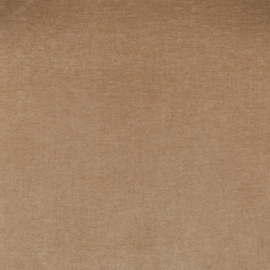 Dining chair by Dovetail Saoirse in medium-brown tan woven textile upholstery with a consistent matte textured finish